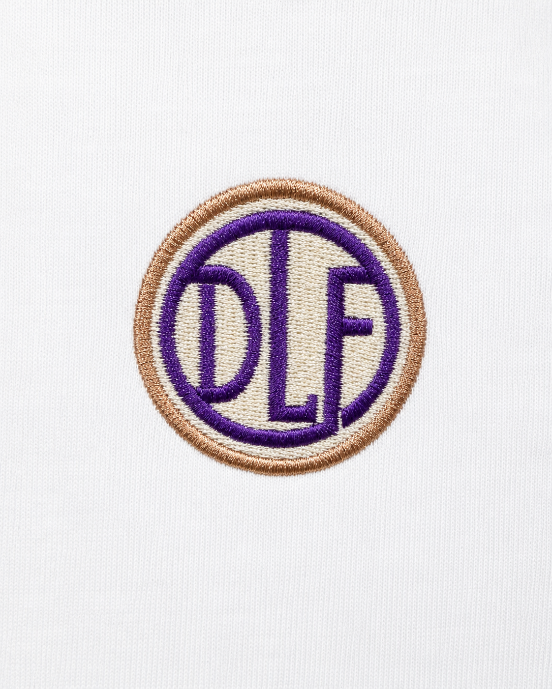 DLF Monogram Embroidered Oversized T-Shirt