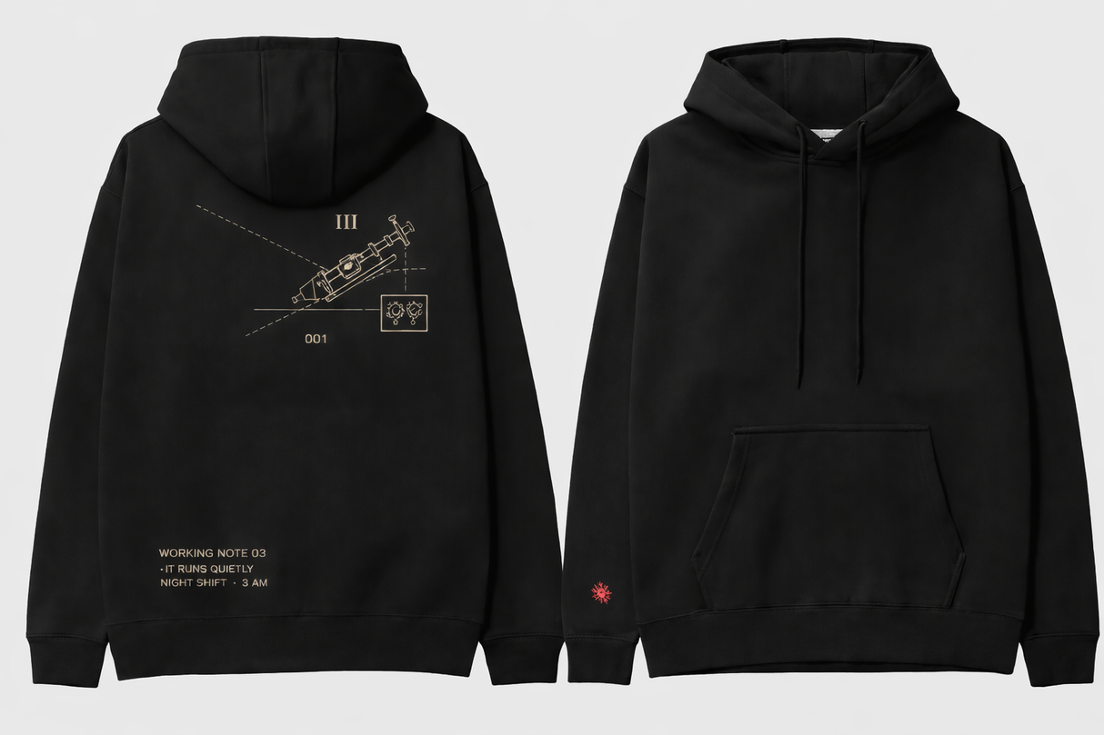 WORKING NOTE 03 Quiet Operation Hoodie