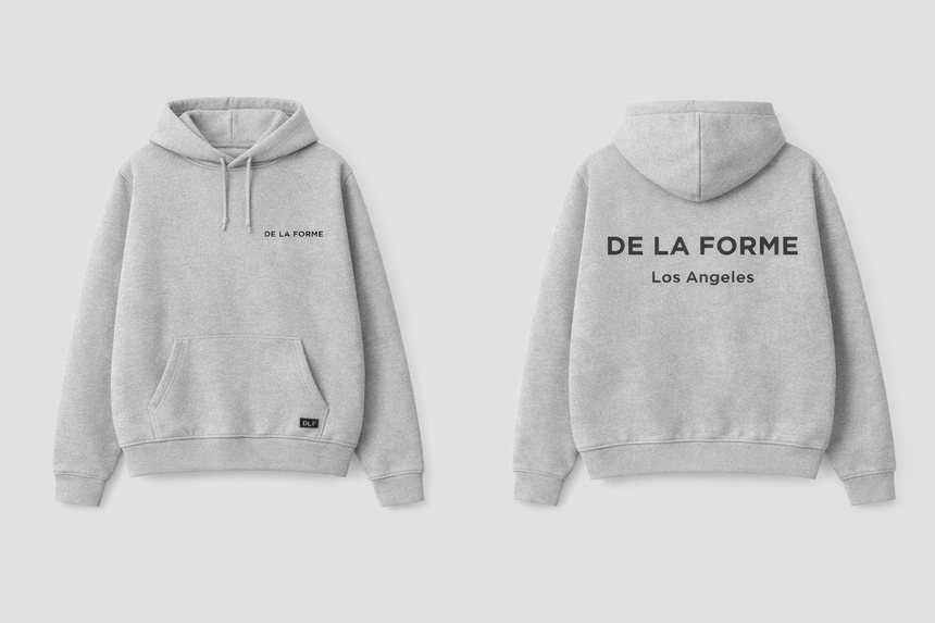 De La Forme Los Angeles Hoodie – Off White