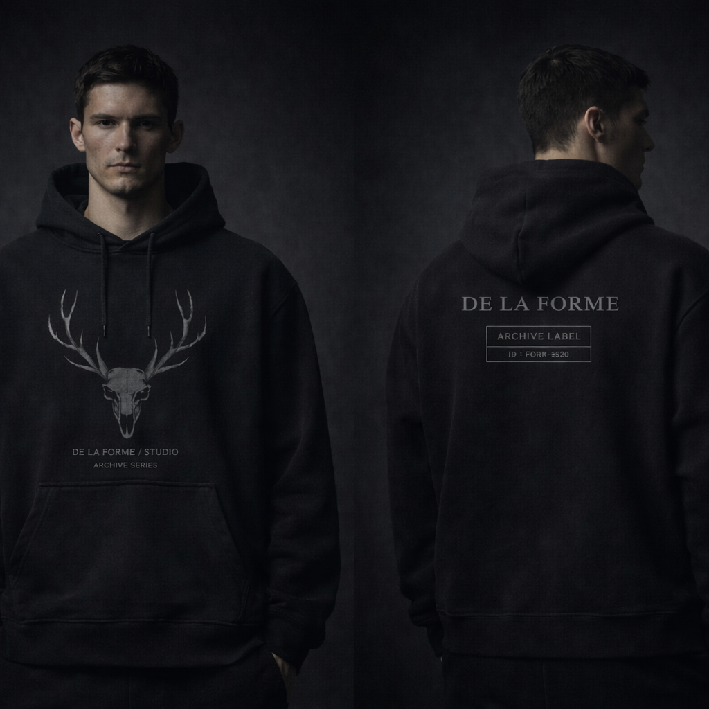ARTEMIS DEER SKULL HOODIE