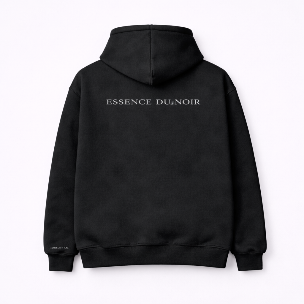 DE LA FORME ESSENCE DU NOIR Hoodie – Edition 01