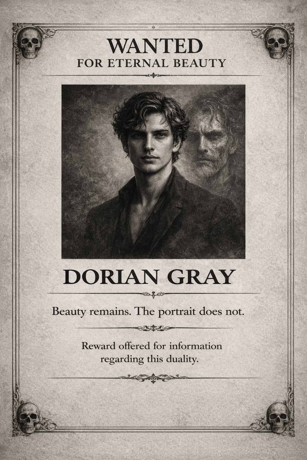 DORIAN GRAY – ARCHIVAL WANTED SWEATSHIRT