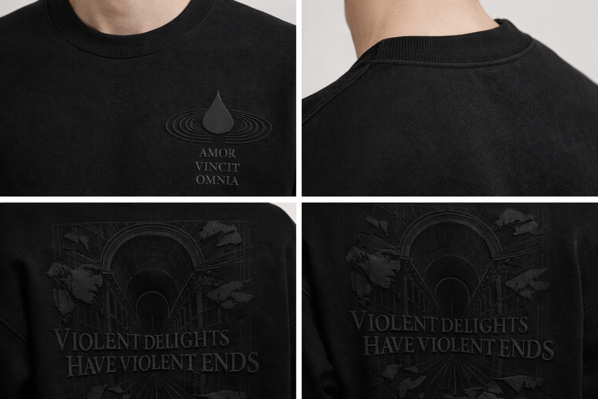 Beautiful Damage – Out of Sync Crewneck