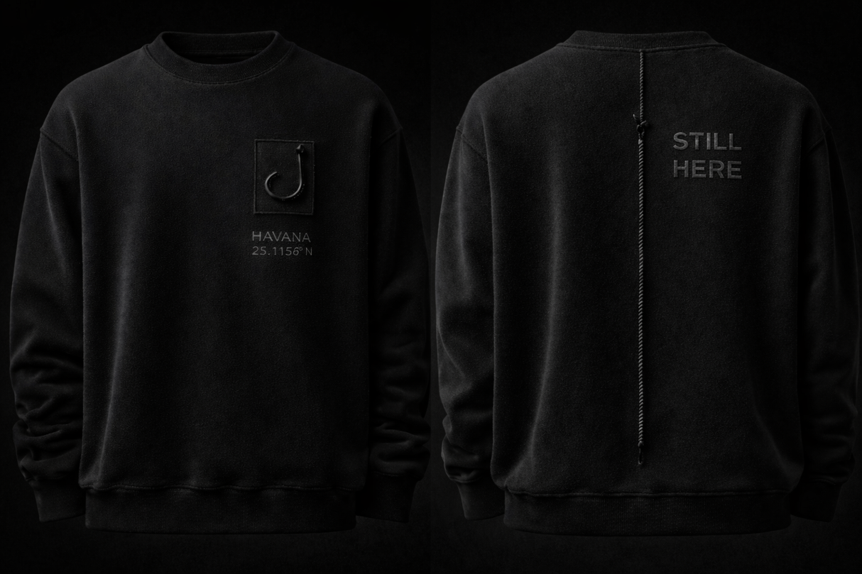 DESTROYED BUT NOT DEFEATED CREWNECK SWEATSHIRT