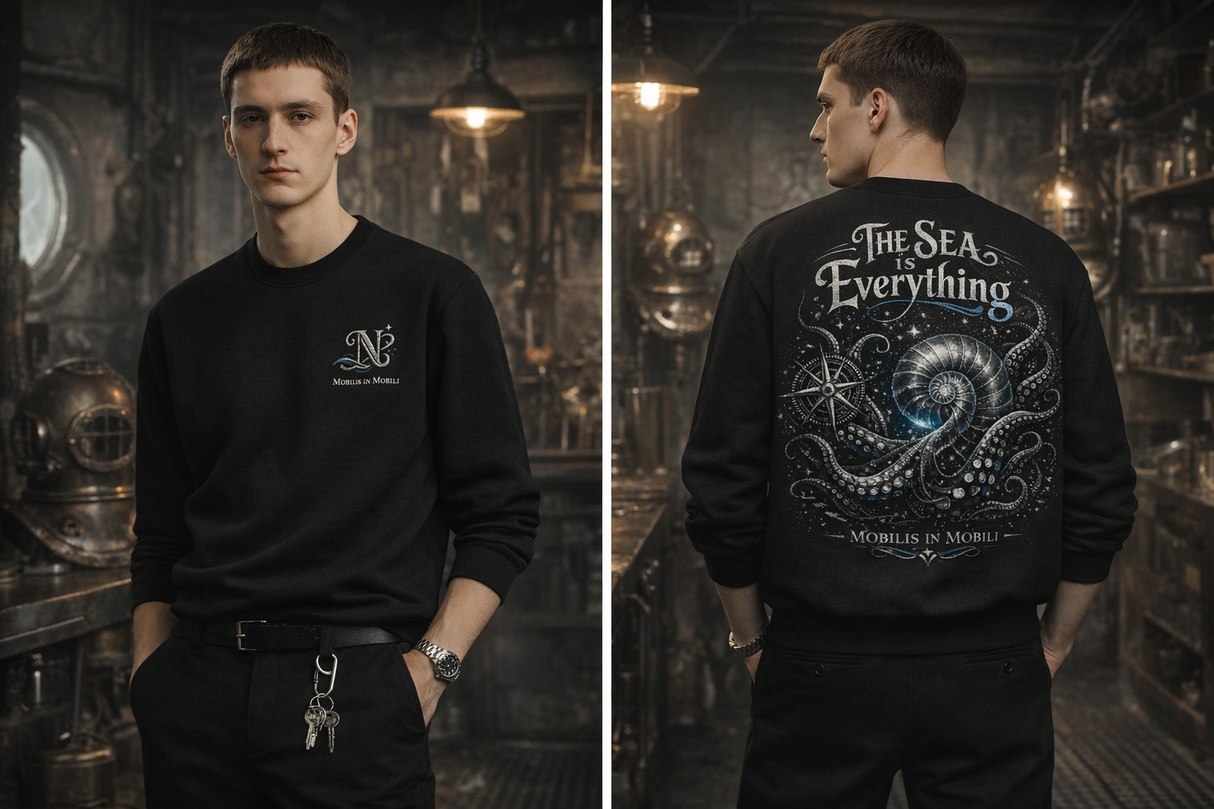 MOBILIS IN MOBILI — DEEP ARCHIVE SWEATSHIRT