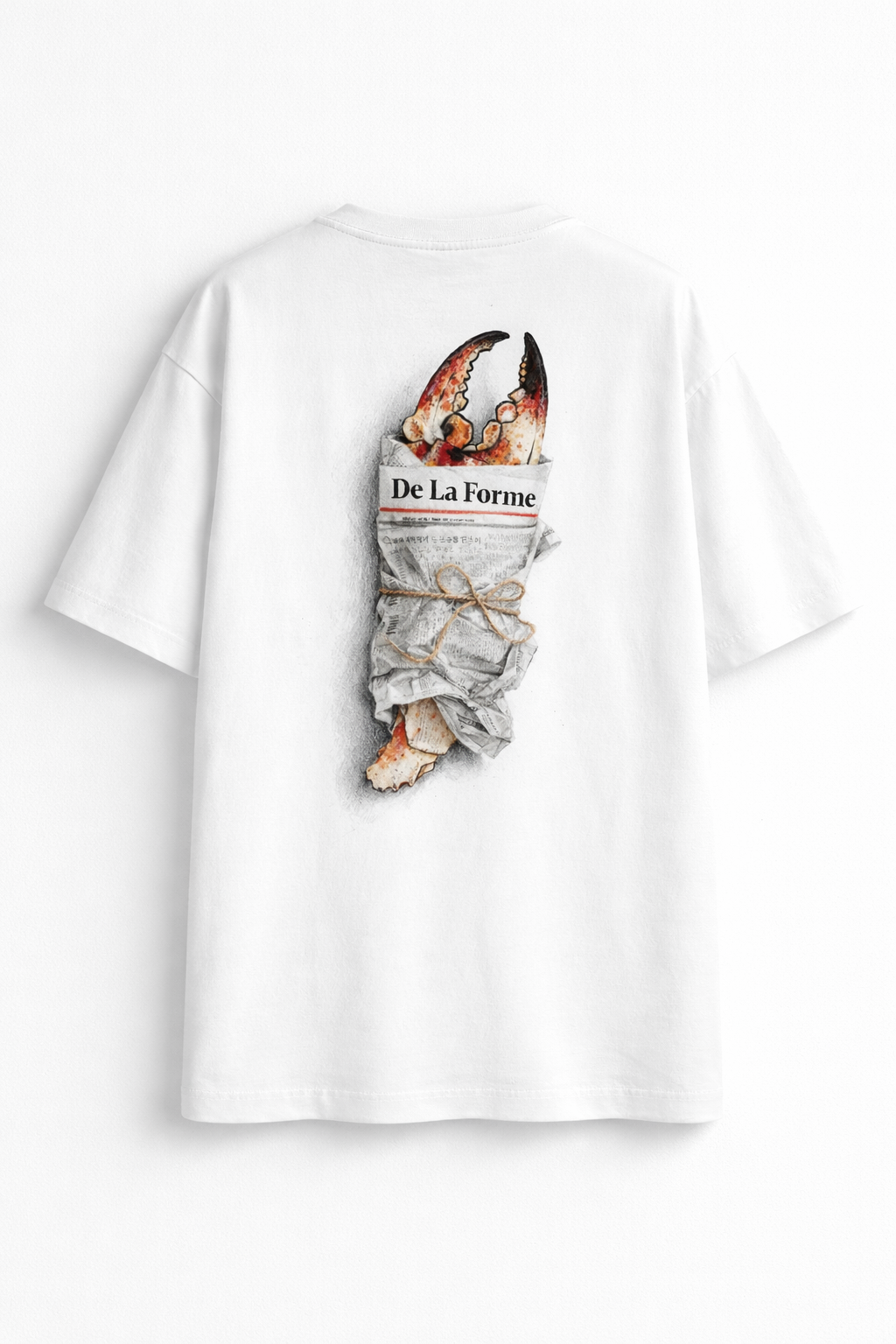 Wrapped Claw — De La Forme Graphic Oversized T-Shirt