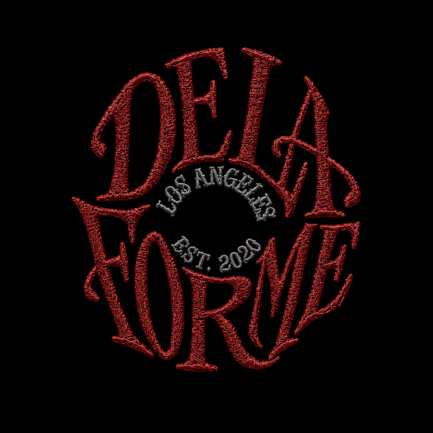 De La Forme Aldehyde Revolution Embroidered & Graphic Tee