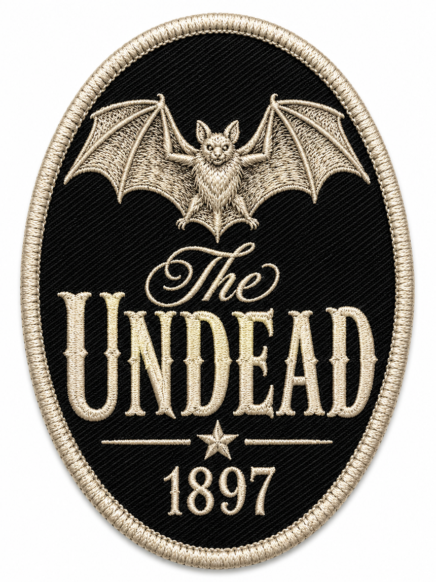 De La Forme Dracula The Undead Patch Tee