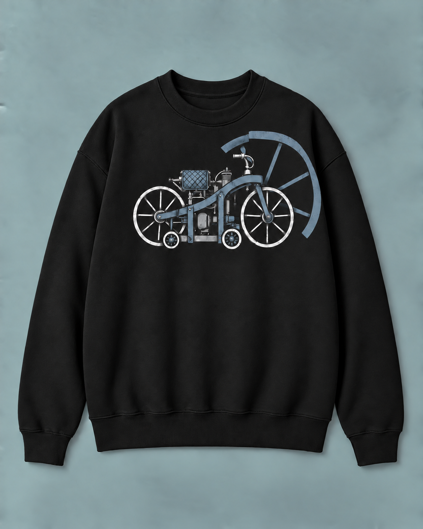 De La Forme 1885 First Motorcycle Graphic Tee