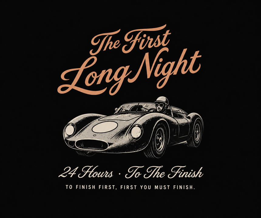 De La Forme Le Mans The First Long Night Hoodie