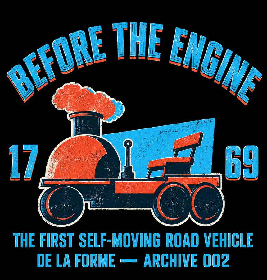 De La Forme The Steam Before the Engine Crewneck