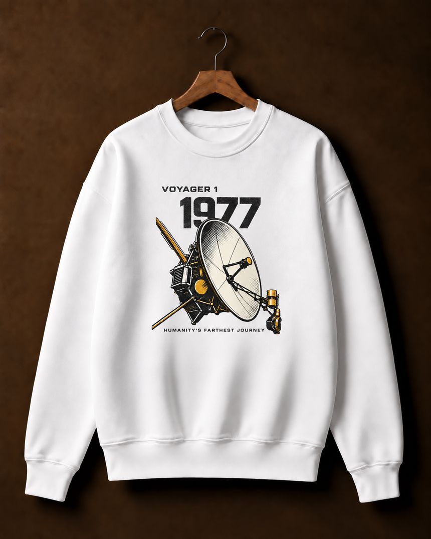 De La Forme Voyager 1 Interstellar Probe Crewneck