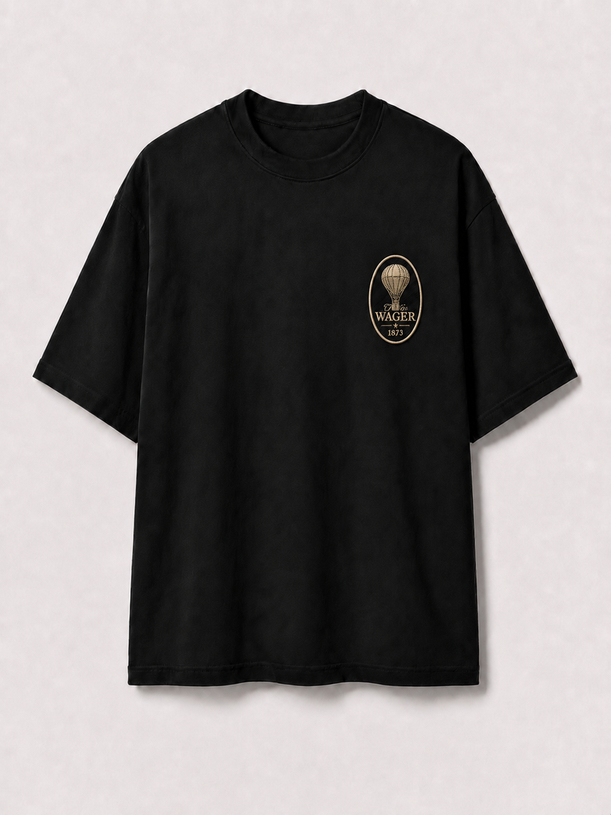 De La Forme The Wager Embroidered Patch Tee