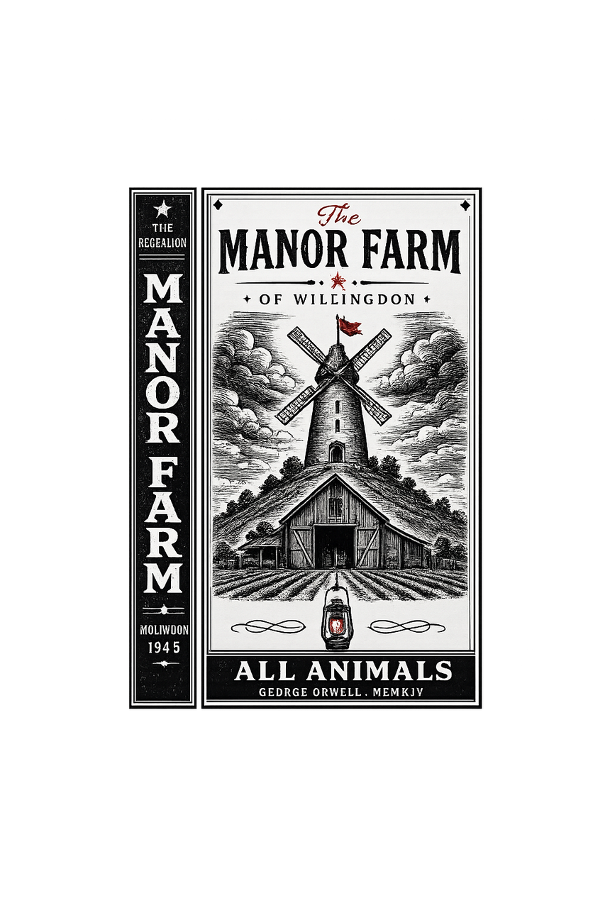 De La Forme Animal Farm Napoleon Graphic Tee