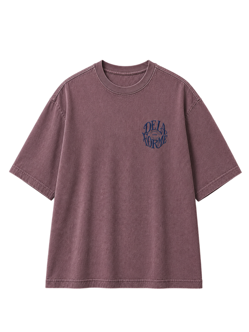 De La Forme Eau de Cologne Embroidered & Graphic Tee