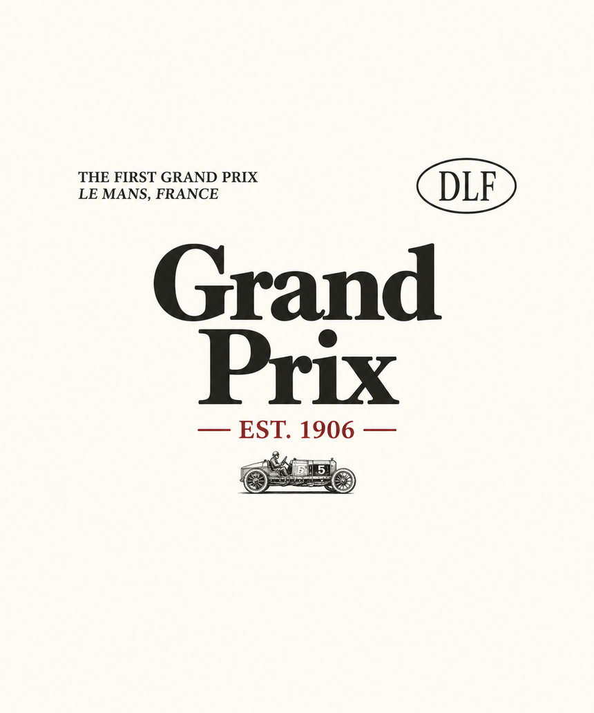 De La Forme Grand Prix Where Racing Began Crewneck