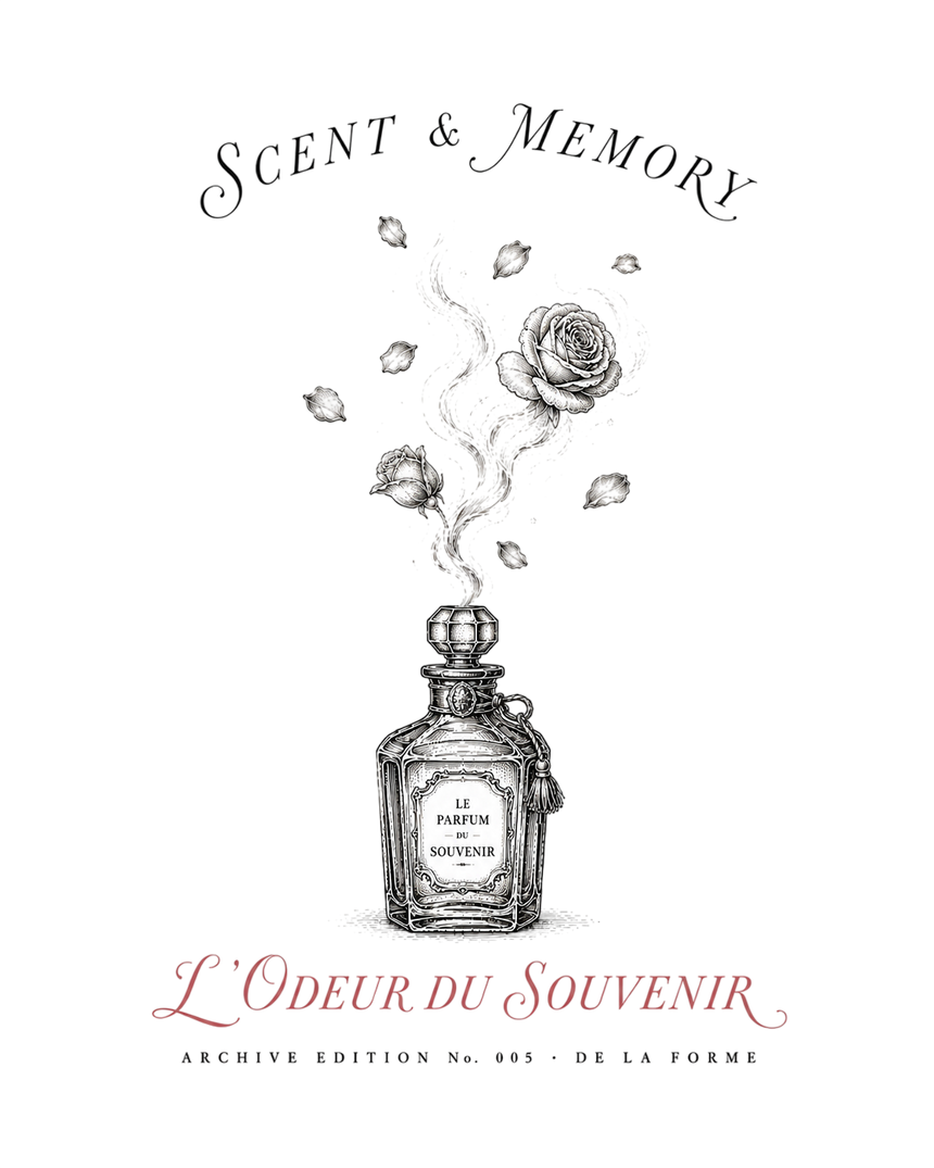 De La Forme Scent & Memory Embroidered & Graphic Tee