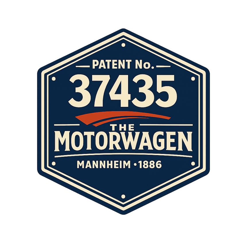De La Forme Motorwagen First Automobile Crewneck