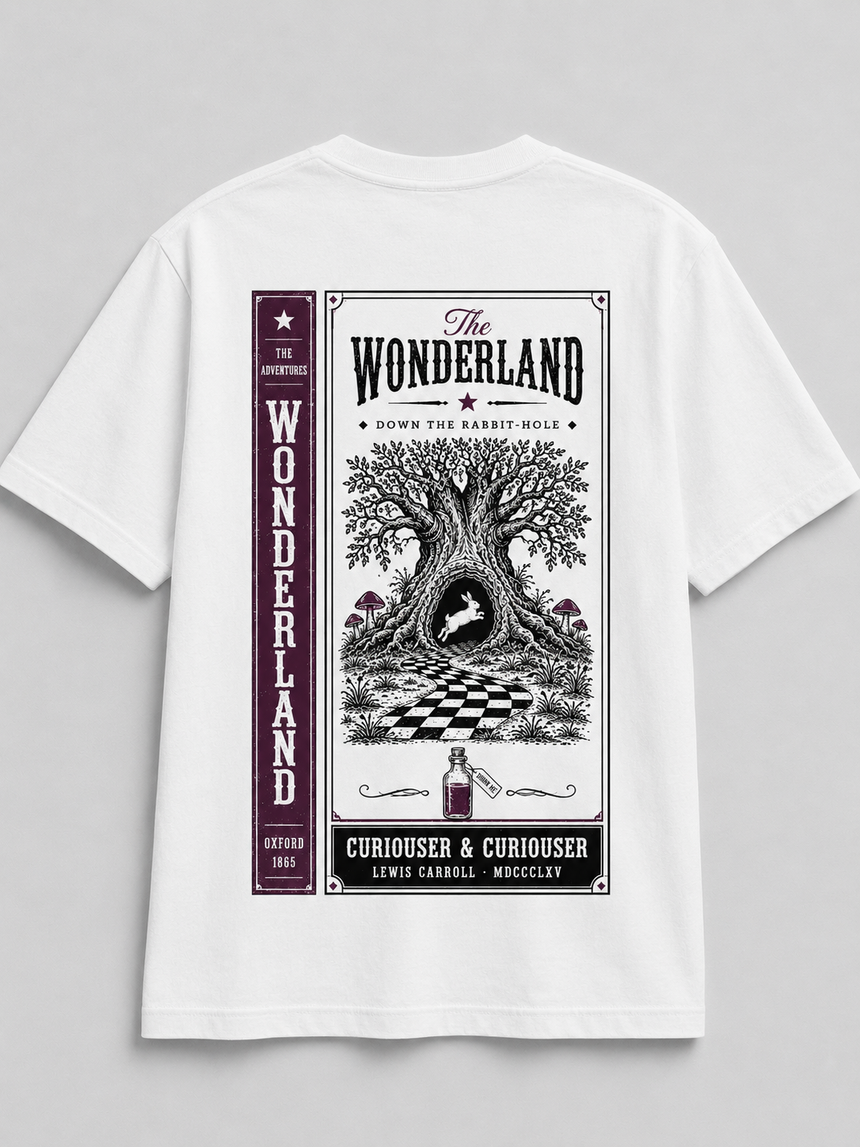 De La Forme Alice in Wonderland Graphic Tee