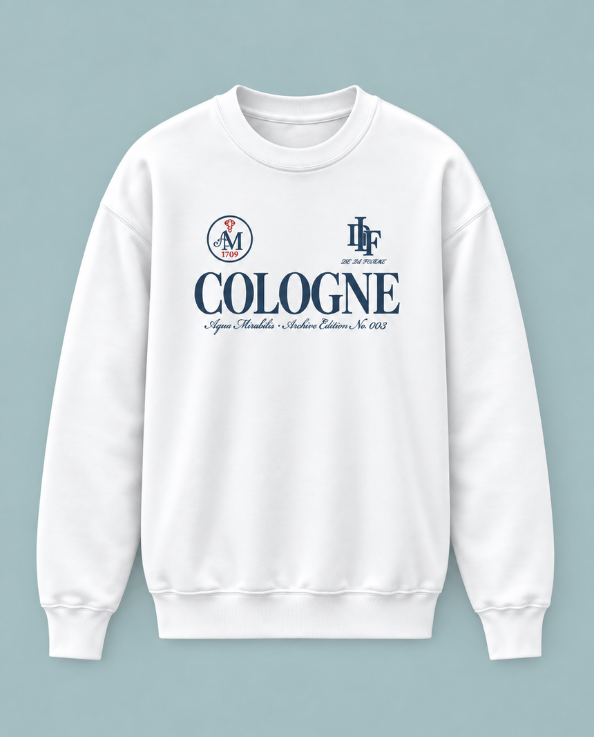 De La Forme Eau de Cologne Embroidered & Graphic Tee