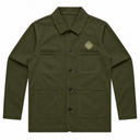Dela Forme Classic Embroidered Chore Jacket (Vegan-Friendly)
