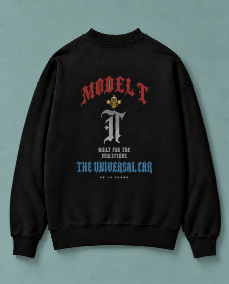 De La Forme Model T Universal Car Crewneck
