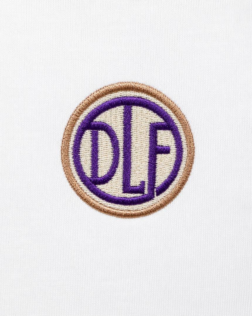 De La Forme Monogram Embroidered Oversized T-Shirt