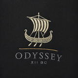Odyssey Troy to Ithaca Embroidered Zip-Up Hoodie
