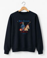 Don Quixote La Mancha Embroidered Sweatshirt