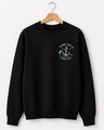 Every Day Is A New Day Nautical Embroidered Crewneck Sweatshirt