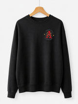 The Scarlet Letter Embroidered Crewneck Sweatshirt