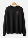 The Scarlet Letter Embroidered Crewneck Sweatshirt