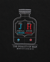 Jekyll & Hyde Apothecary Bottle Embroidered Crewneck Sweatshirt