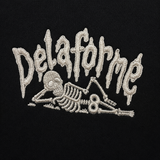 Delaforme Skeleton Embroidered Crewneck Sweatshirt