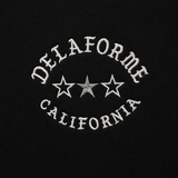 Delaforme California Star Embroidered Pullover Hoodie
