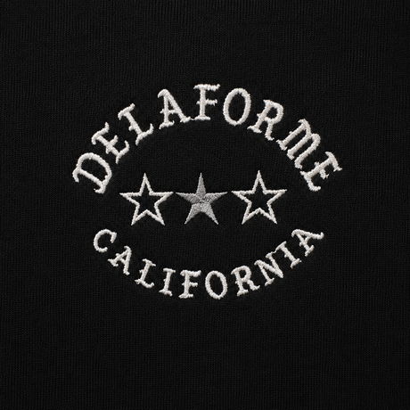 Delaforme California Star Embroidered Pullover Hoodie