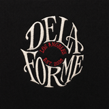 De La Forme Los Angeles Logo Embroidered Crewneck Sweatshirt