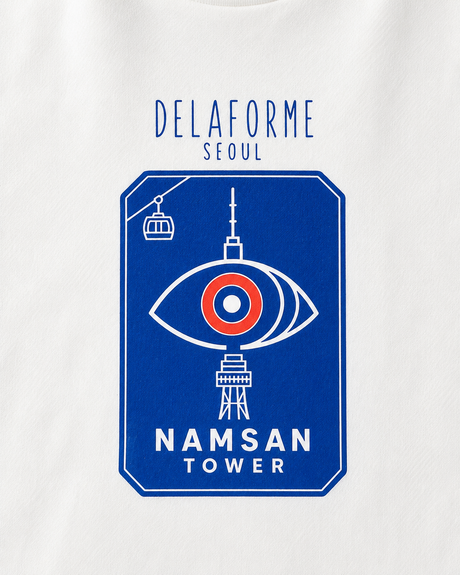 De La Forme Seoul Namsan Tower Eye Graphic Tee