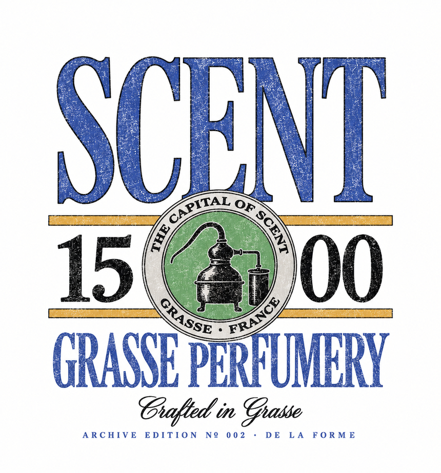 De La Forme Capital of Scent Embroidered & Graphic Tee