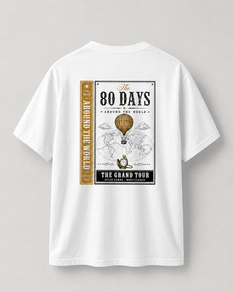 De La Forme Around the World in Eighty Days Graphic Tee