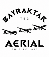 De La Forme Bayraktar TB2 Embroidered & Graphic Crewneck