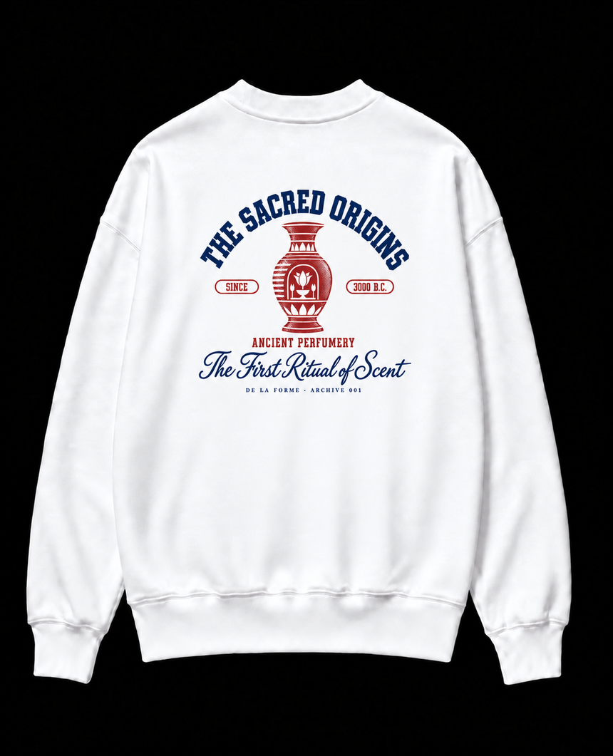 De La Forme Sacred Origins Embroidered & Graphic Tee