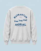 De La Forme Bayraktar TB2 Embroidered & Graphic Crewneck