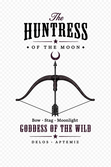De La Forme Artemis Divine Huntress Graphic Tee