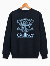 De La Forme Gulliver’s Travels Embroidered Crewneck Sweatshirt