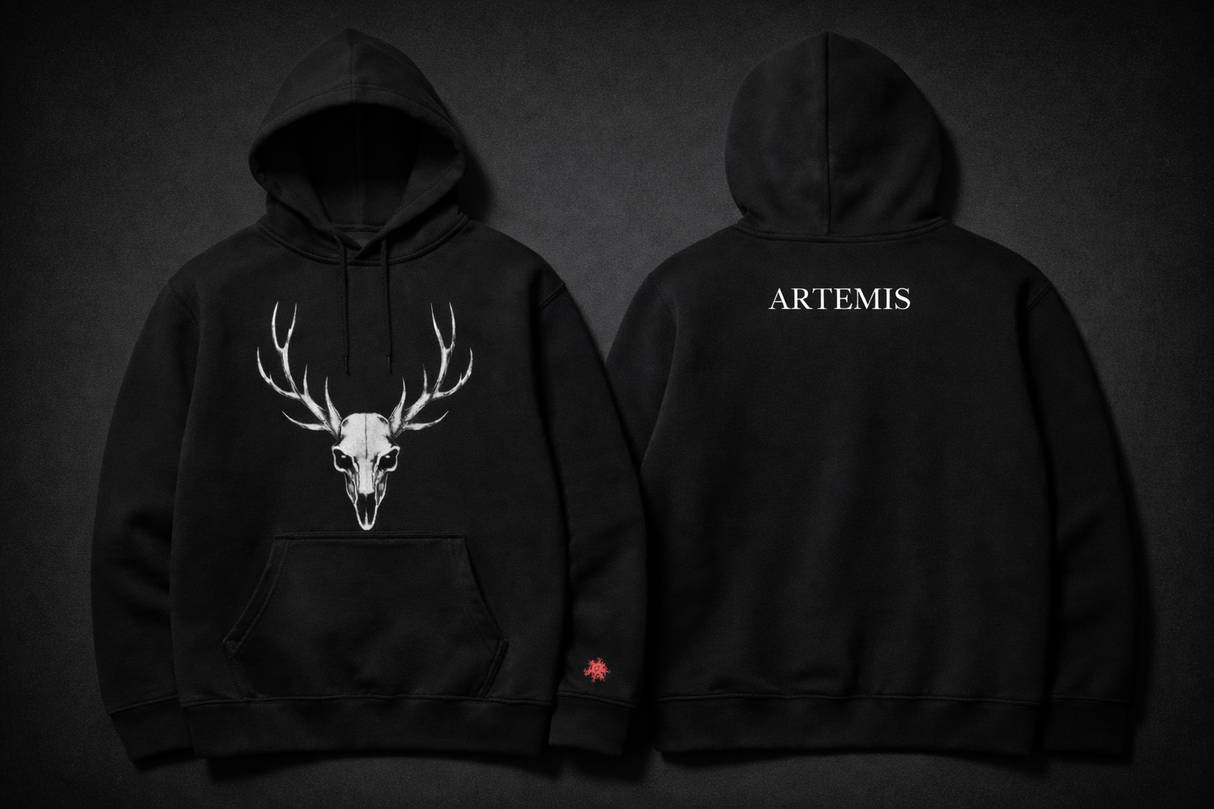 ARTEMIS DEER SKULL HOODIE