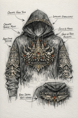 ESSENTIAL BLACK HOODIE