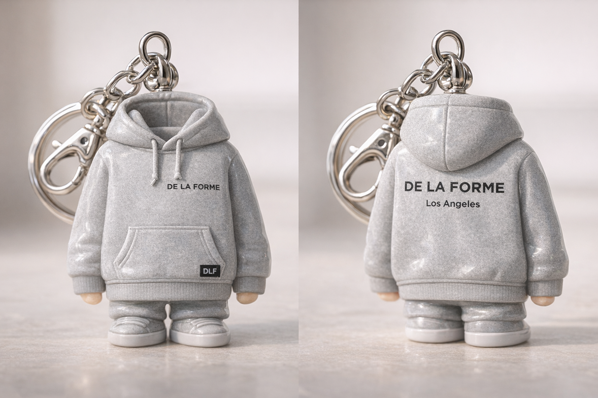 DE LA FORME 3D Keychain Figurine