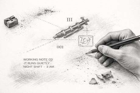 WORKING NOTE 03 Quiet Operation Hoodie