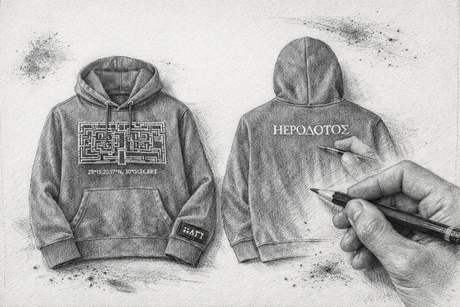 THE LABYRINTH OF HAWARA HOODIE